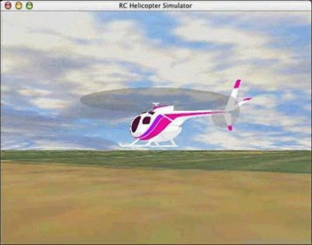 The appearance "RC Helicopter Simulator"