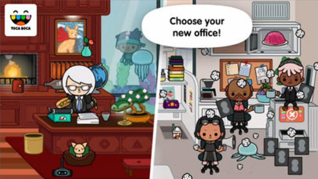 The appearance "Toca Life: Office"