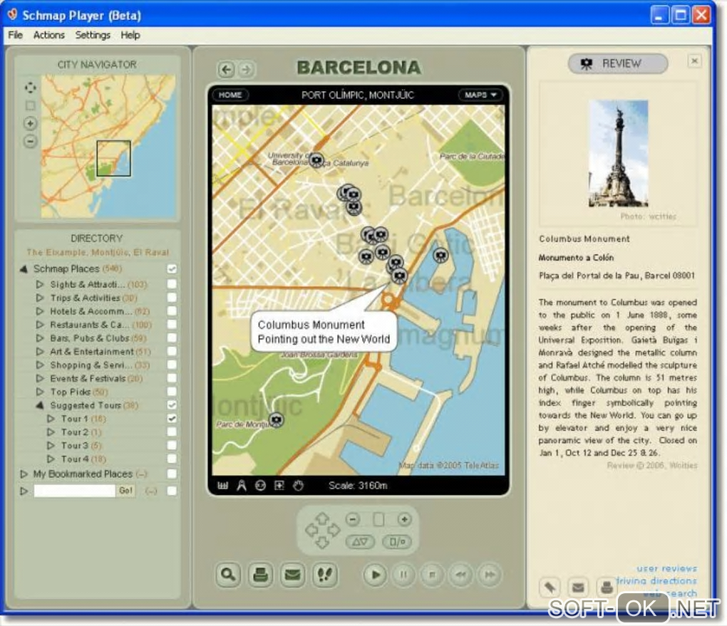 The appearance "Schmap Barcelona Guide"