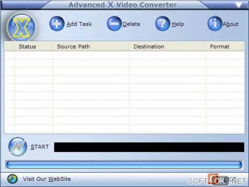 Screenshot №1 "Advanced X Video Converter"