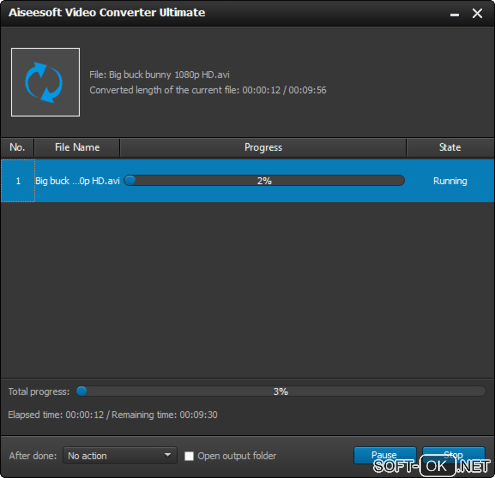 The appearance "Aiseesoft Video Converter Ultimate"