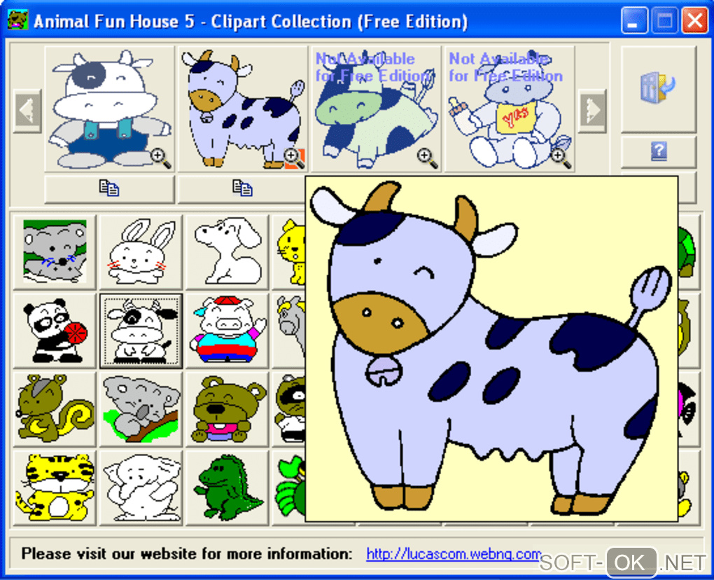Screenshot №1 "Animal Fun House"