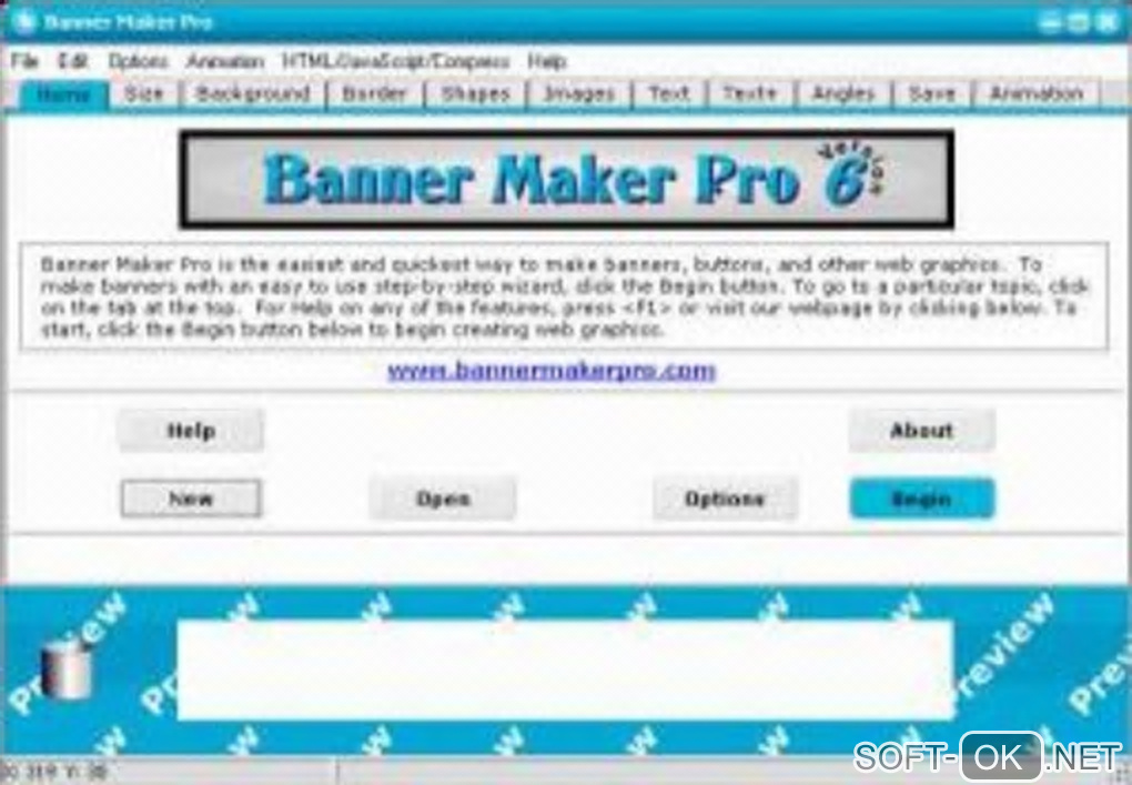 Screenshot №1 "Banner Maker Pro"
