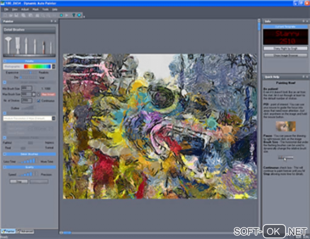 The appearance "Dynamic Auto-Painter"