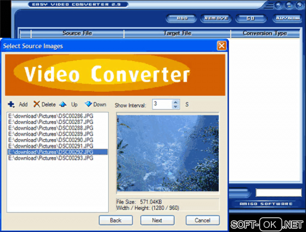 Screenshot №1 "Easy Video Converter"