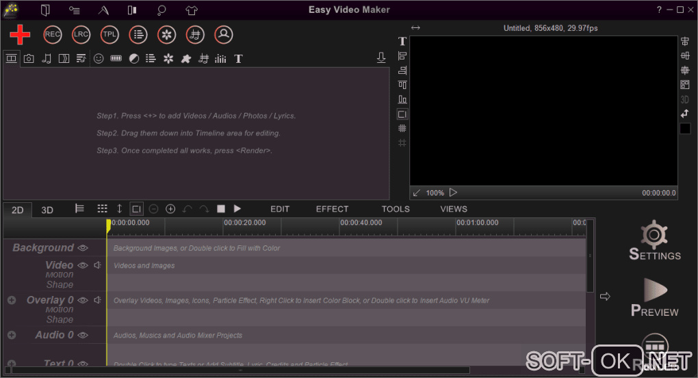 Screenshot №1 "Easy Video Maker"