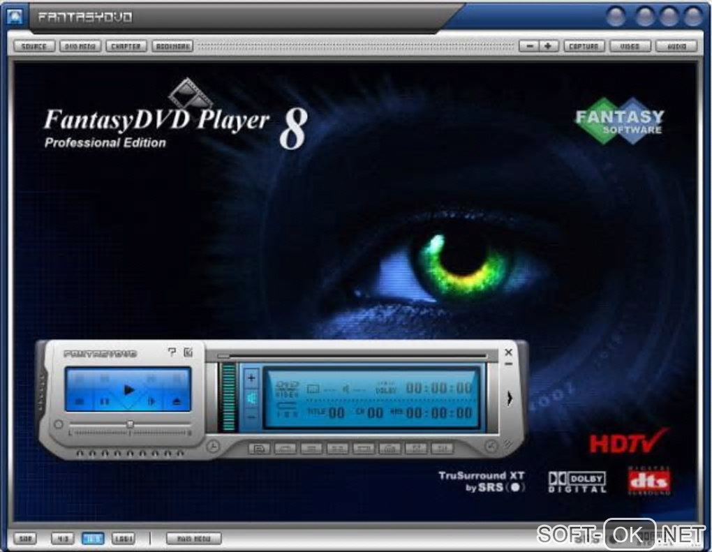 Screenshot №1 "FantasyDVD Player"