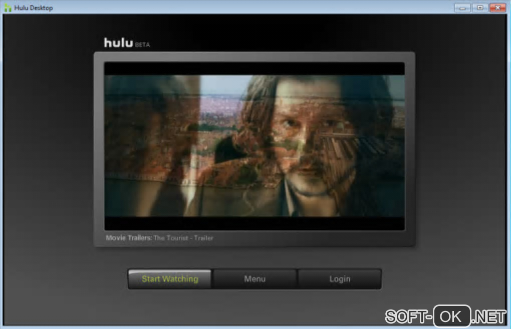 The appearance "Hulu Desktop"