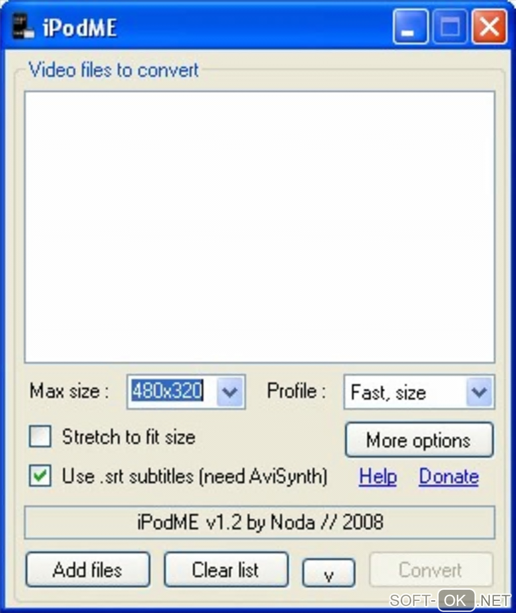 Screenshot №1 "iPodME"