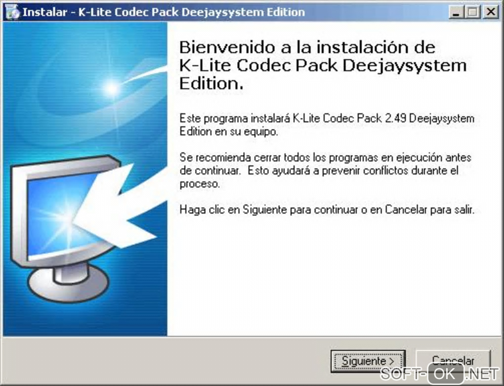 Screenshot №1 "K-Lite Codec Pack Deejaysystem Edition"