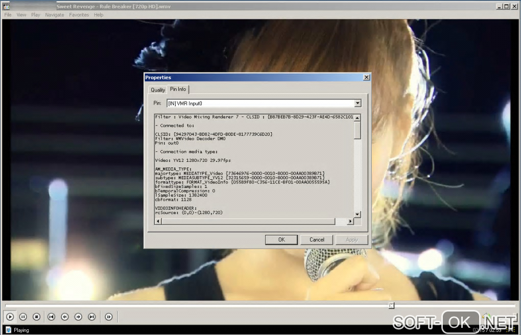 Screenshot №1 "K-Lite Codec Pack"