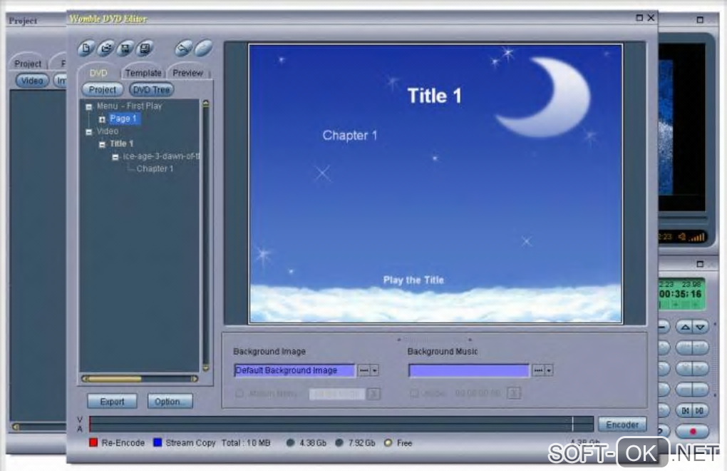 Screenshot №2 "MPEG Video Wizard DVD"