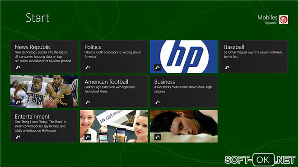 Screenshot №2 "News Republic for Windows 10"