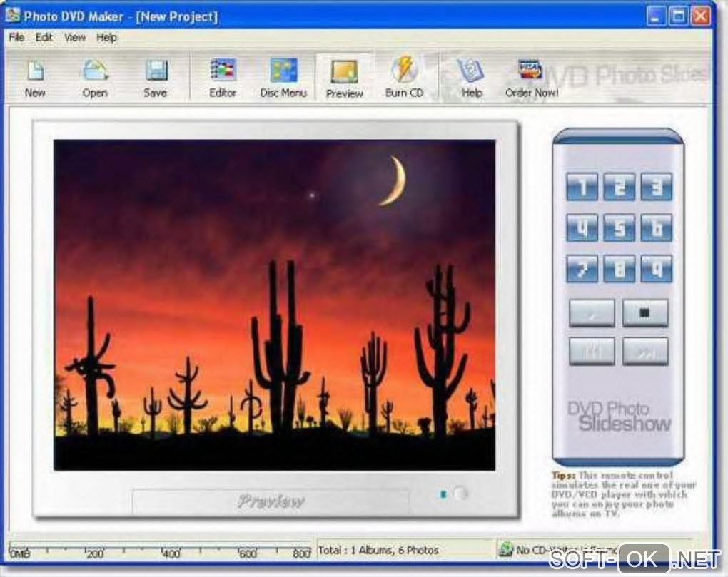 Screenshot №2 "Photo DVD Maker"