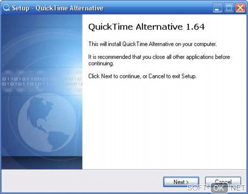 Screenshot №1 "QuickTime Alternative"