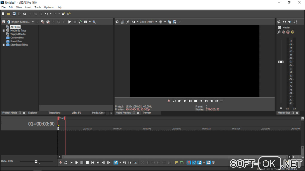 The appearance "Sony Vegas Pro"