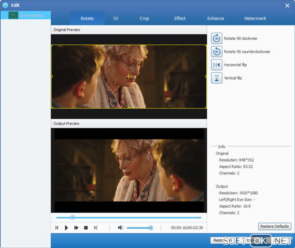 The appearance "Tipard Video Converter Ultimate"