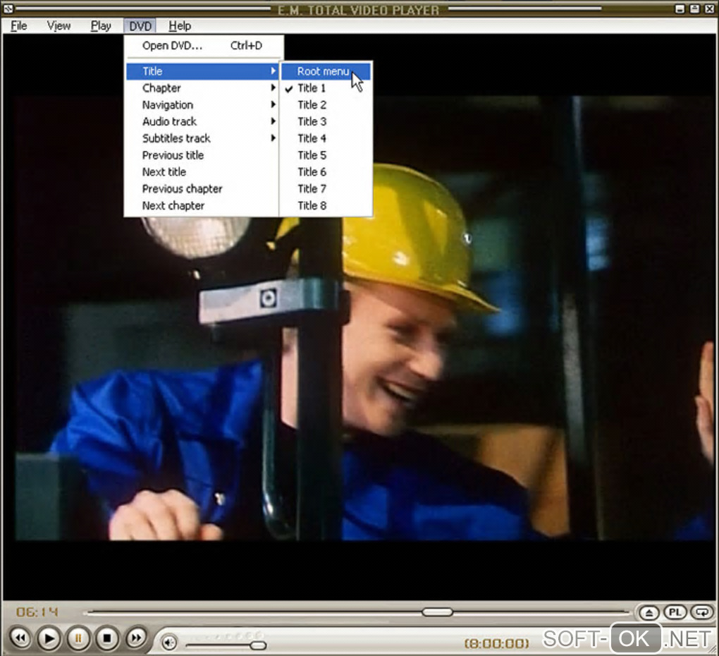 The appearance "Total Video Player"