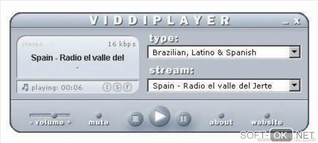 Screenshot №1 "Viddi Player"