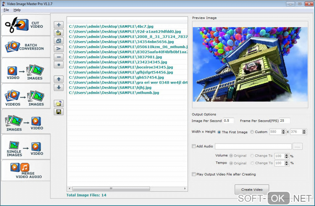 Screenshot №1 "Video Image Master Pro"