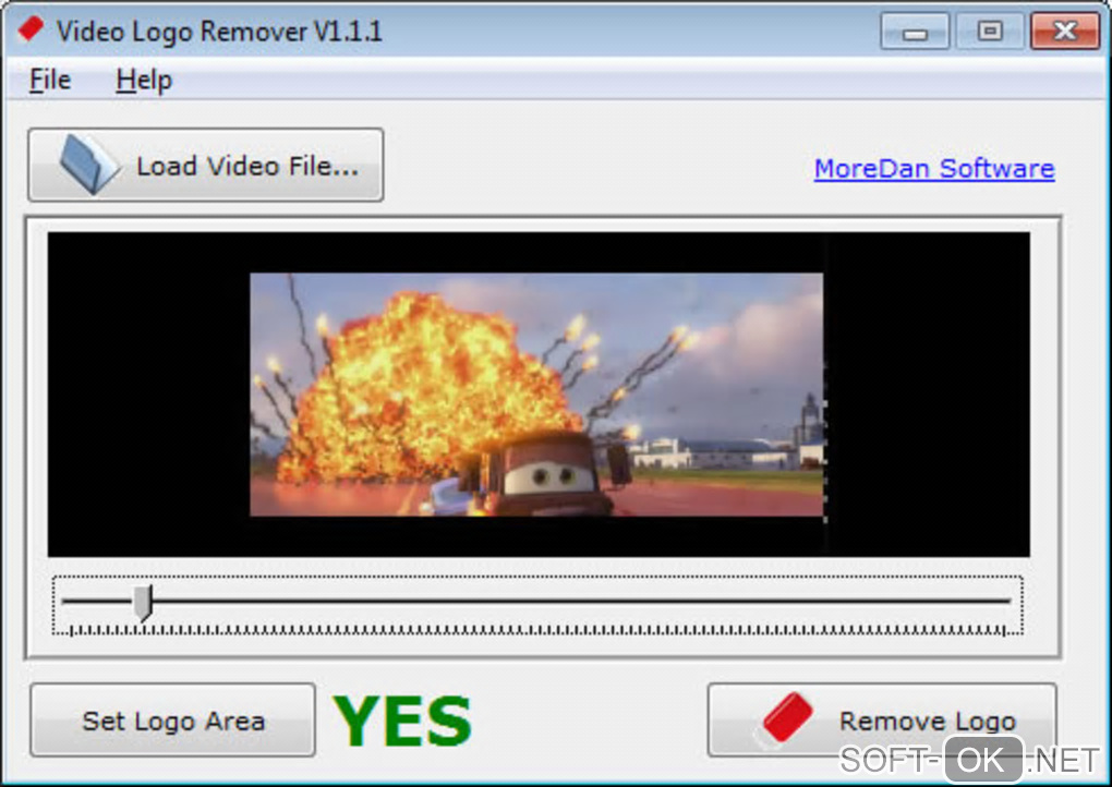 Screenshot №1 "Video Logo Remover"