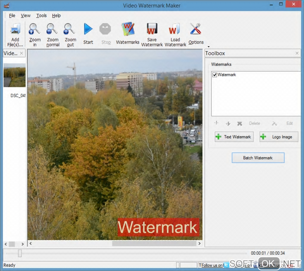 Screenshot №1 "Video Watermark Maker"