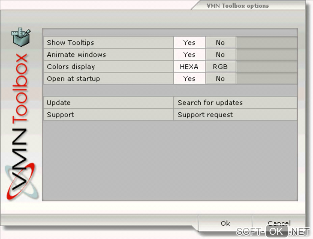 Screenshot №2 "VMN Toolbox"