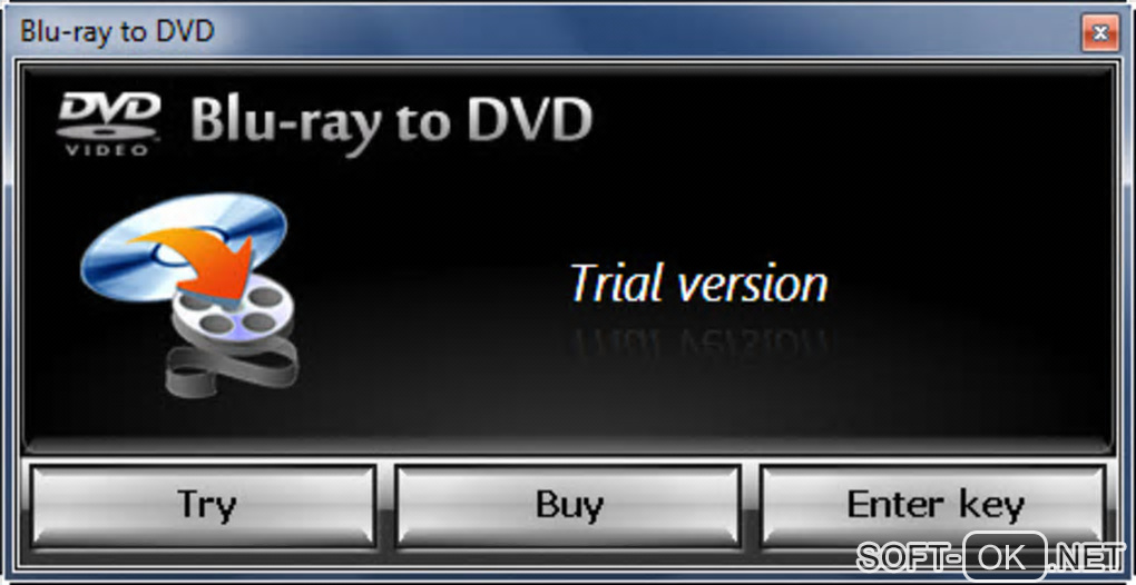 The appearance "VSO Blu-ray to DVD Converter"