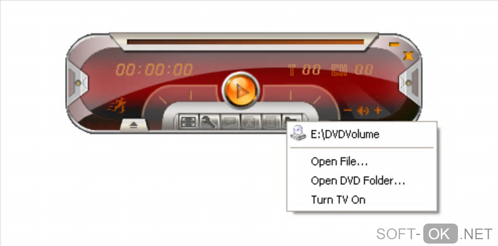 Screenshot №1 "WinX DVD Player"
