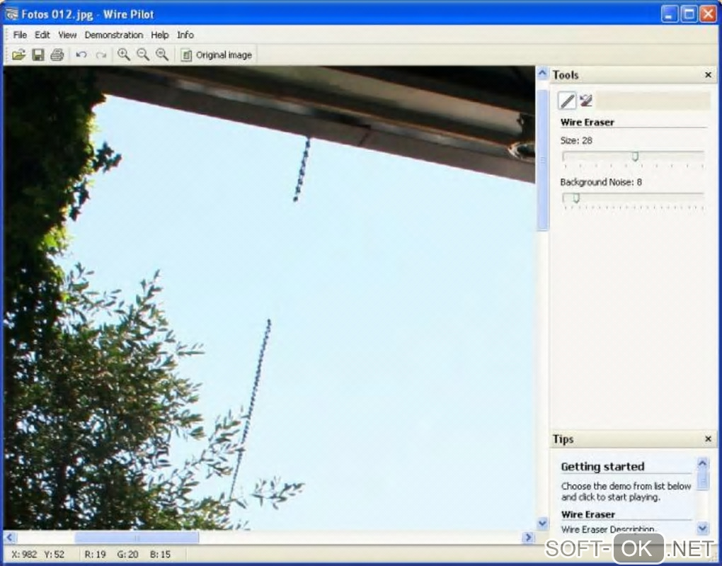 Screenshot №1 "Wire Pilot Plugin"