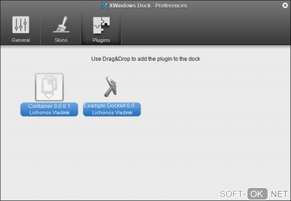 Screenshot №2 "XWindows Dock"