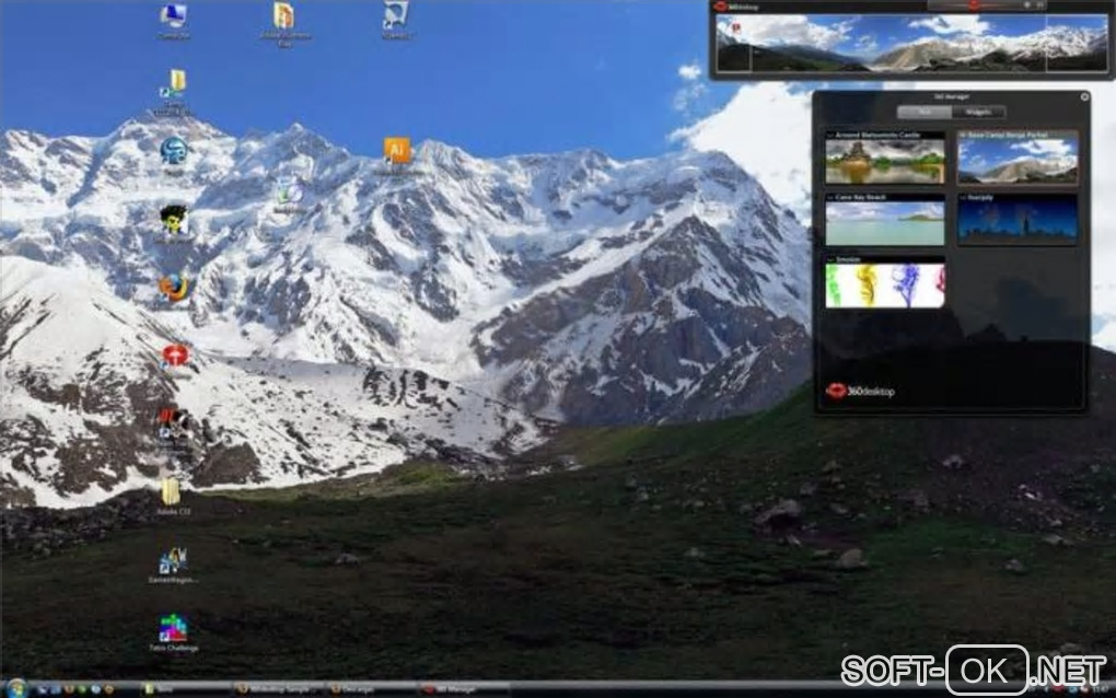 Screenshot №1 "360desktop"