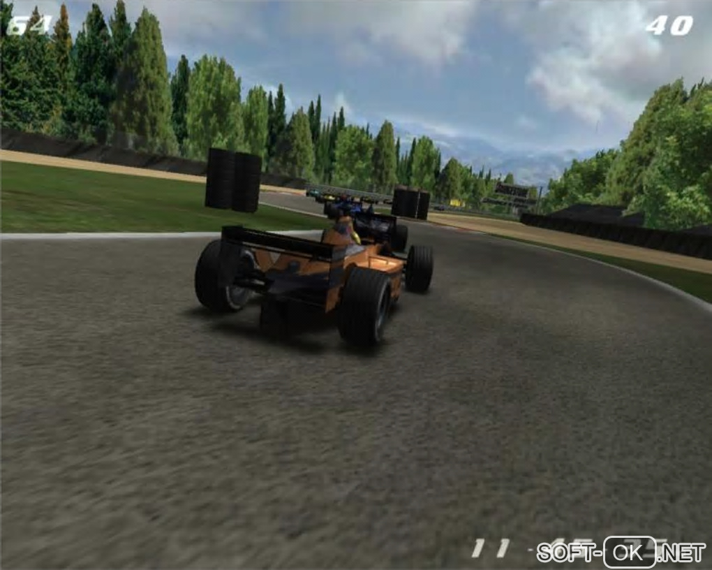 Screenshot №1 "3D Formula 1 Screensaver"