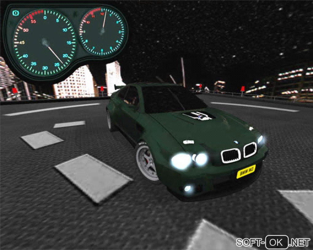 Screenshot №2 "3D Sports Car Screensaver"