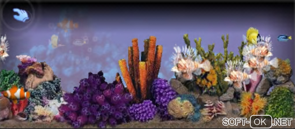 Screenshot №1 "3D Tropical Aquarium Screensaver"