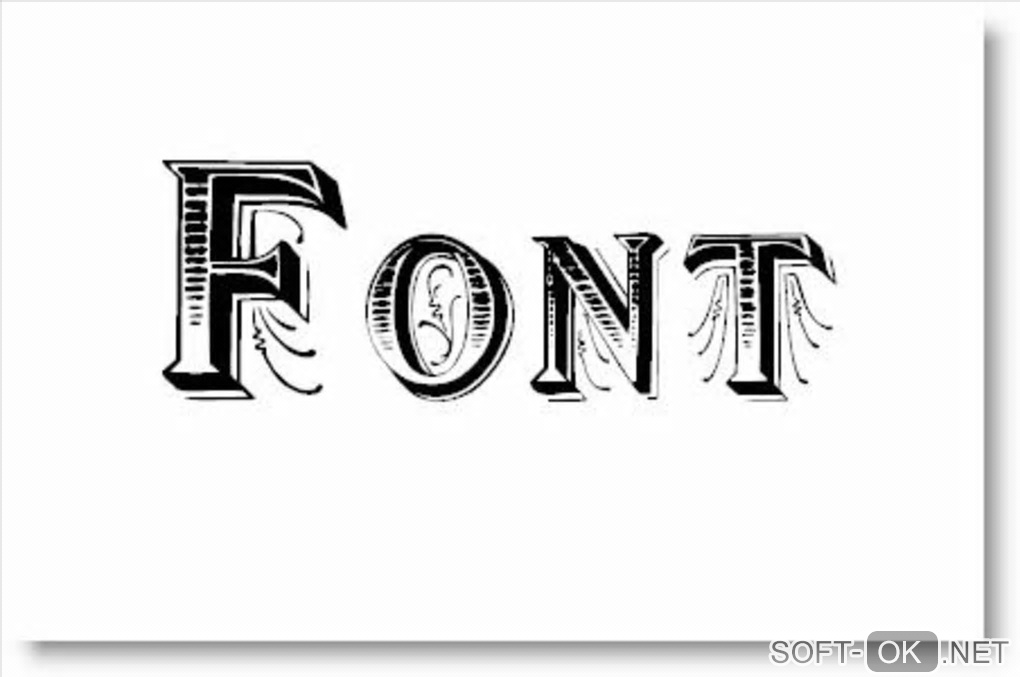 The appearance "Artistic Font Collection"