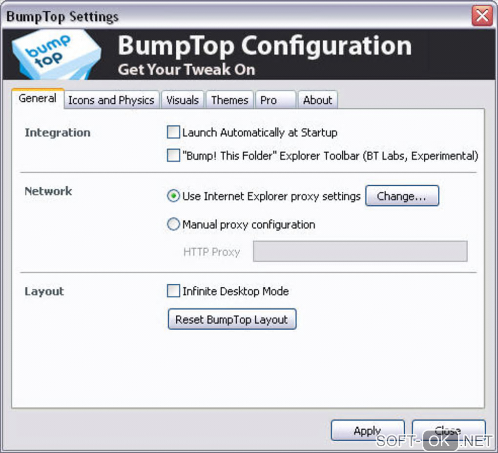 Screenshot №2 "BumpTop"