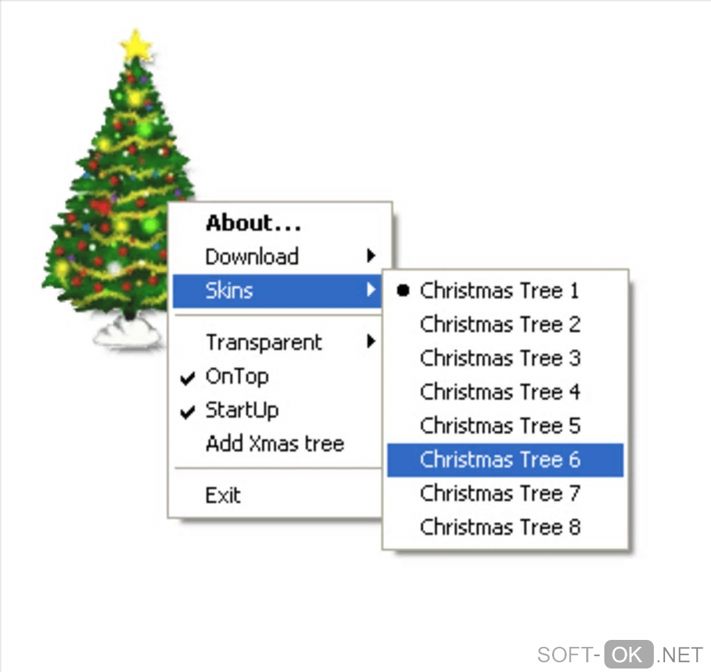 Screenshot №2 "Christmas Tree Collection"