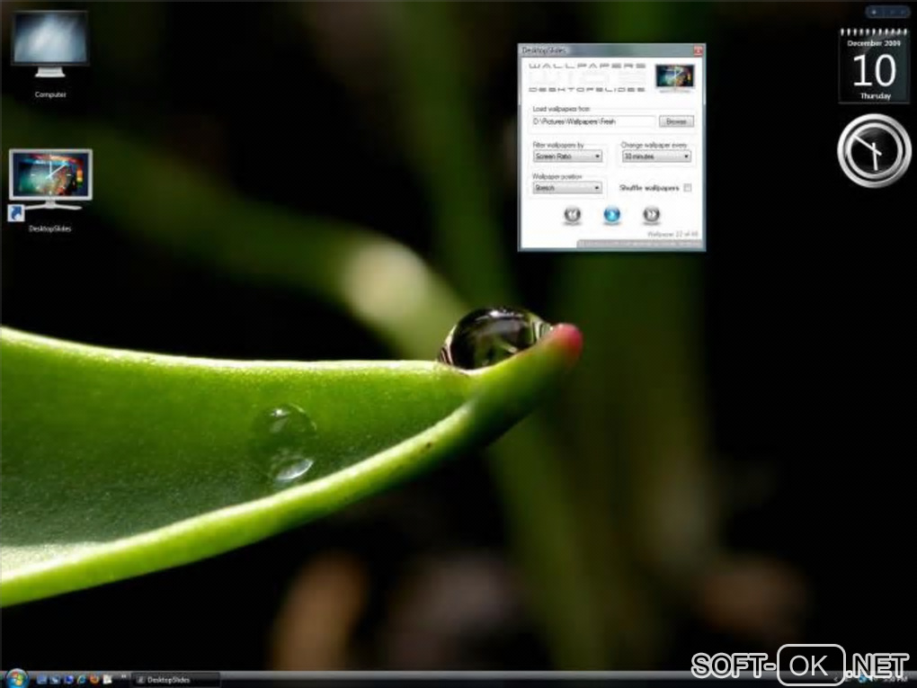 Screenshot №1 "DesktopSlides"