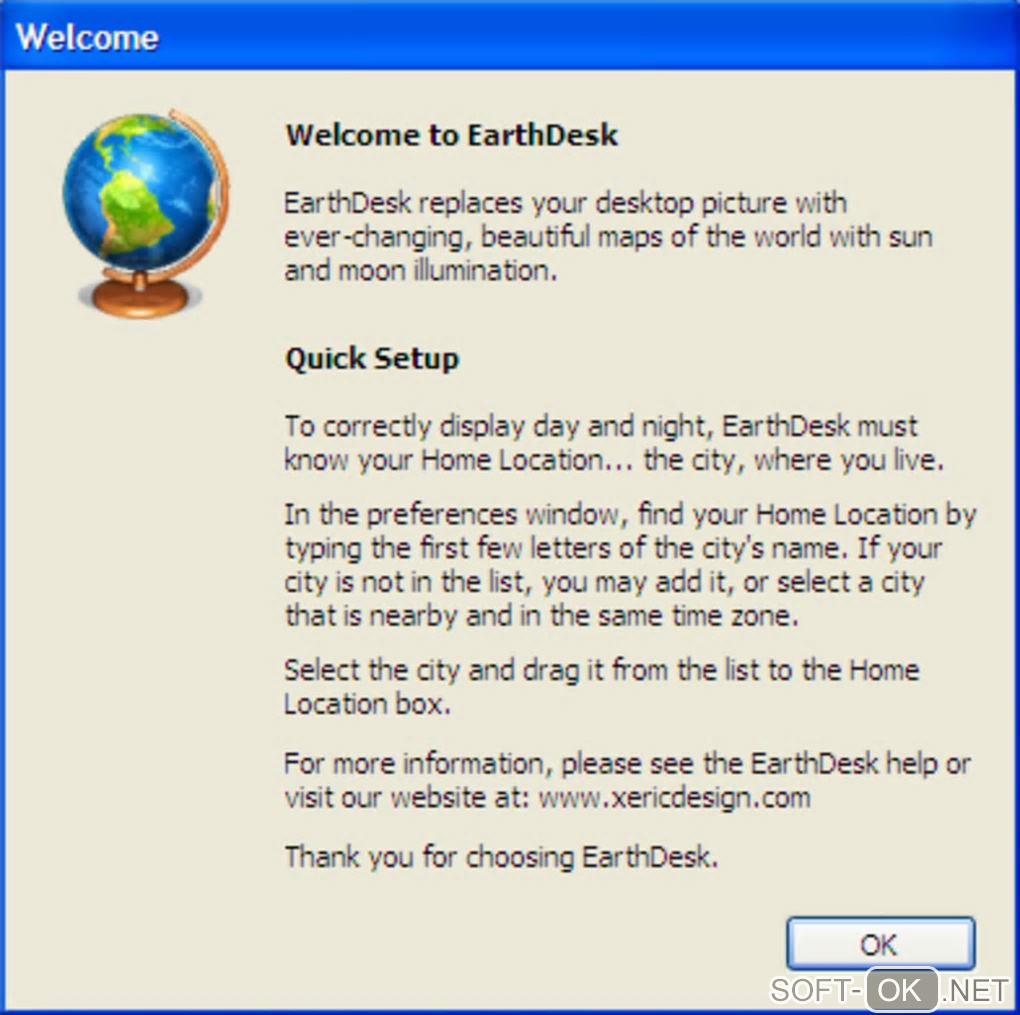Screenshot №2 "EarthDesk"