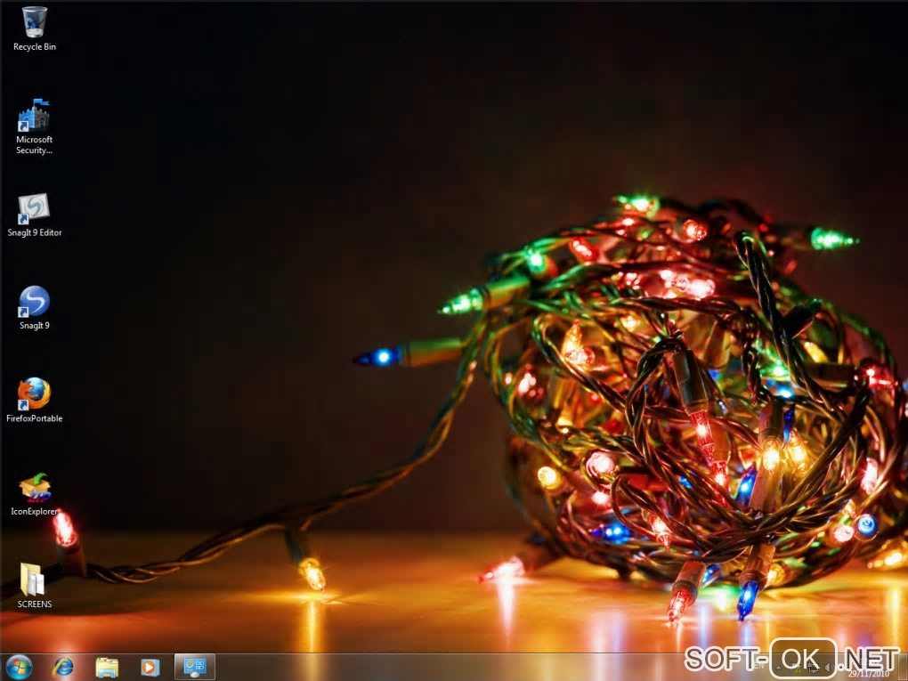 Screenshot №1 "Holiday Lights"