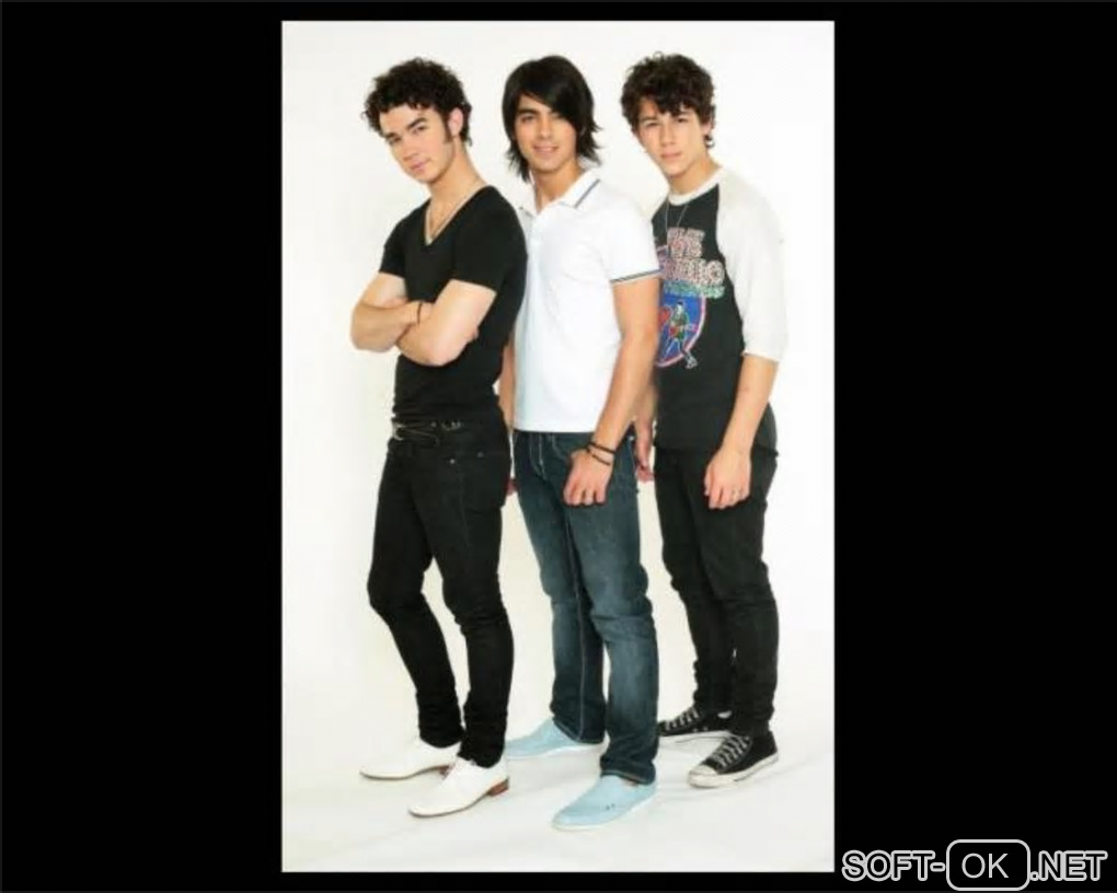 The appearance "Jonas Brothers Screensaver"
