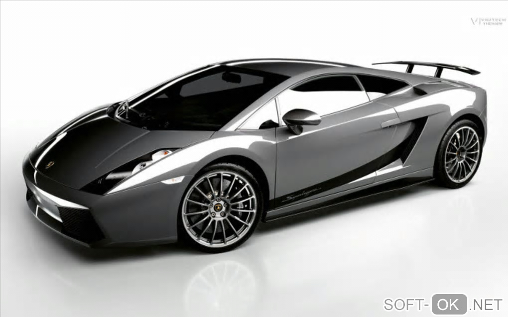 The appearance "Lamborghini Theme"