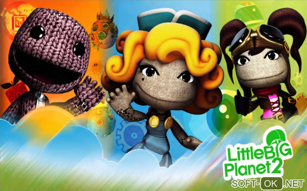 The appearance "Little Big Planet theme"