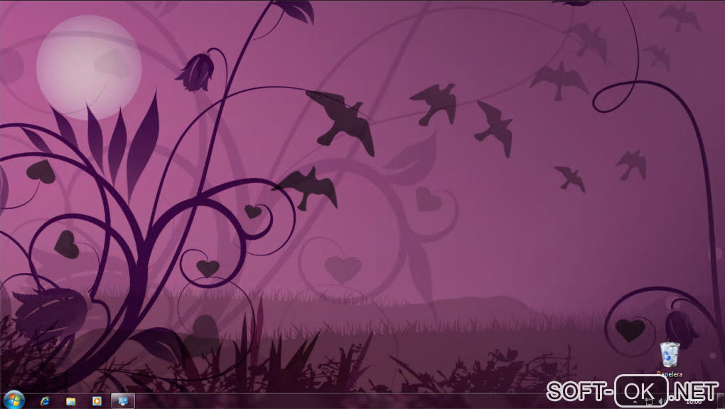 Screenshot №2 "Lovebirds Theme"