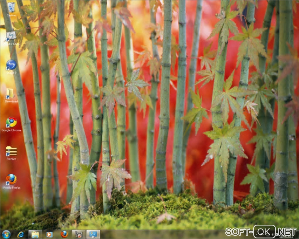 Screenshot №2 "Mac OS X Snow Leopard Theme"