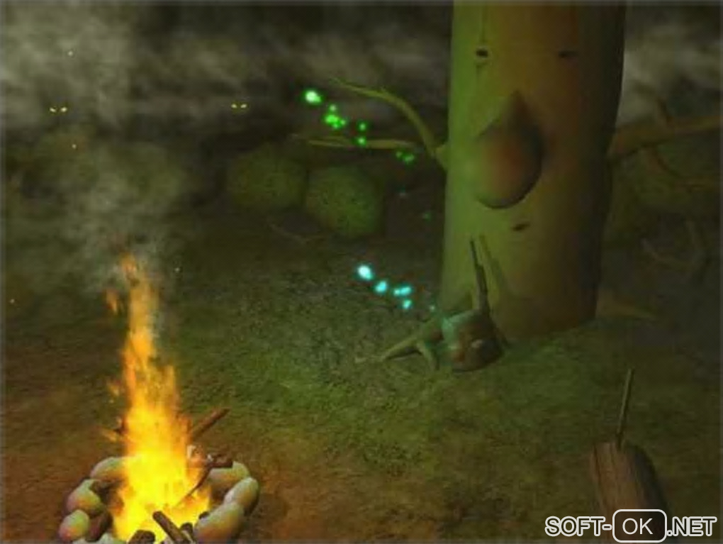 Screenshot №1 "Magic Forest 3D Screensaver"