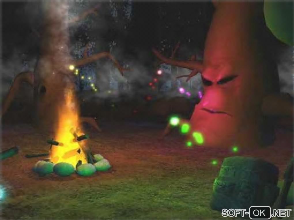 The appearance "Magic Forest 3D Screensaver"