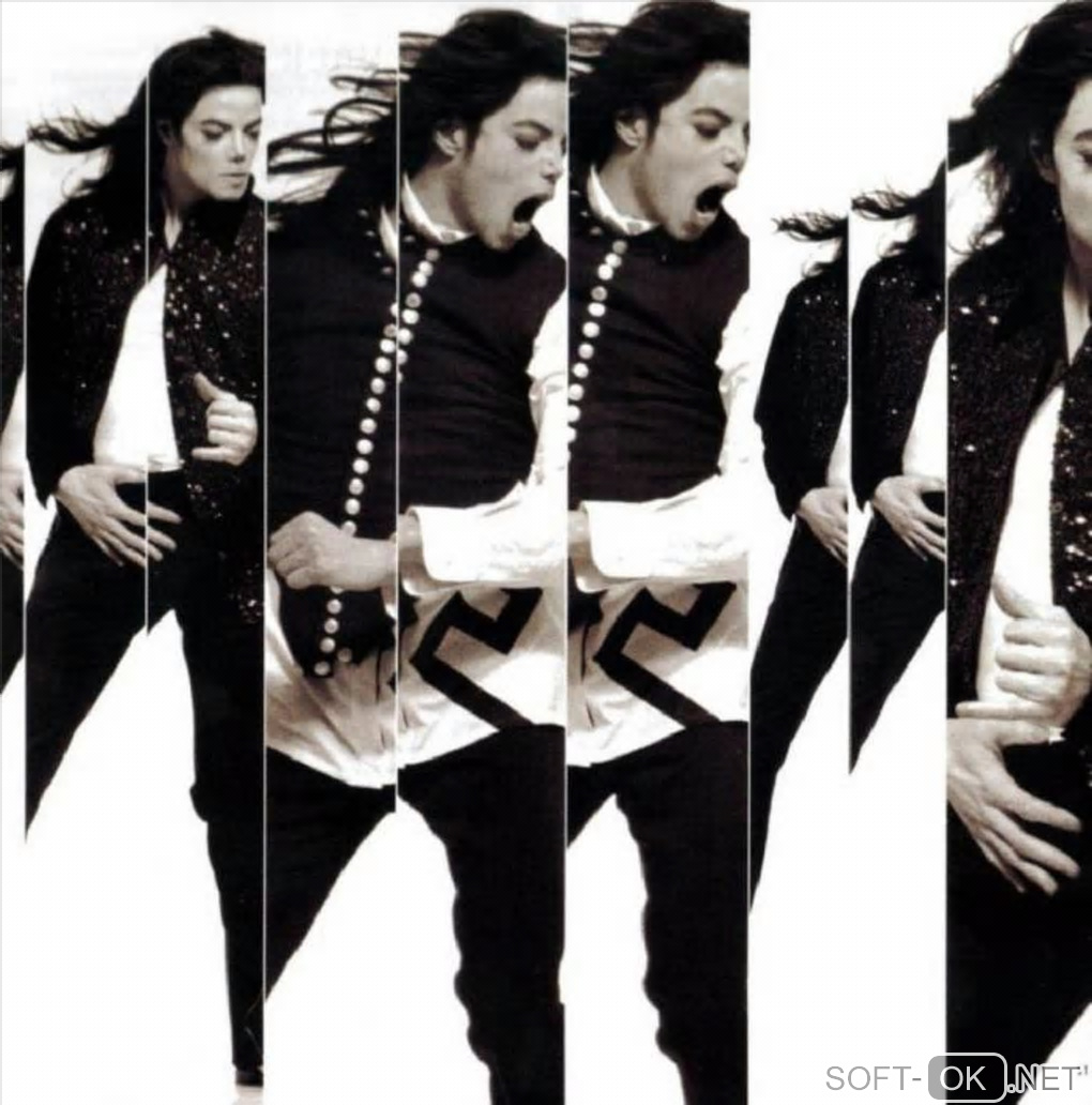 The appearance "Michael Jackson Screensaver"