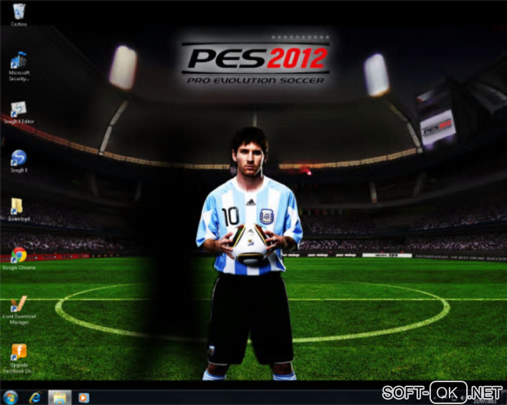 The appearance "PES 2012 Wallpaper"